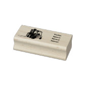 Voorlichting cartoon rubberstempel (Stempel)