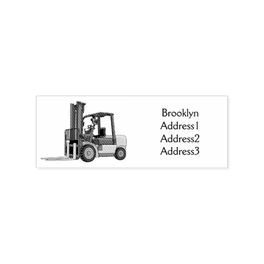 Voorlichting cartoon rubberstempel (Afrduk)