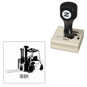 Voorlichting cartoon rubberstempel (Gestempeld)