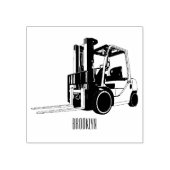 Voorlichting cartoon rubberstempel (Afrduk)