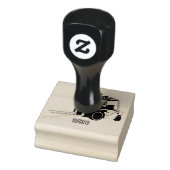 Voorlichting cartoon rubberstempel (Stempel)