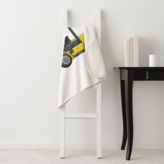 Voorlichting cartoon sherpa deken (In situ)