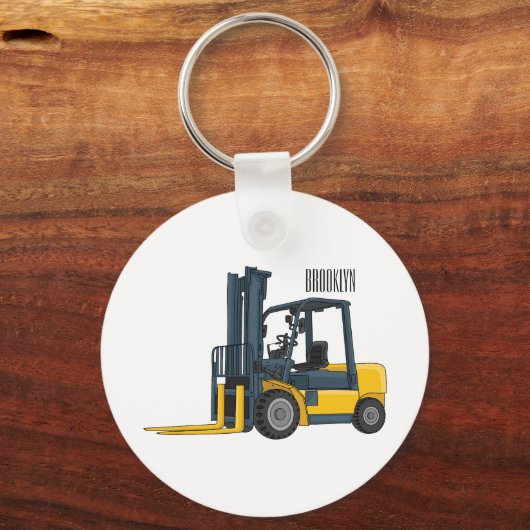 Voorlichting cartoon sleutelhanger (Voorkant)