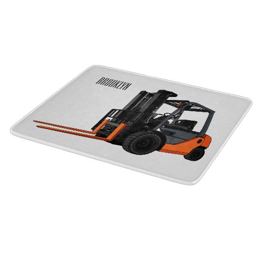 Voorlichting cartoon snijplank (Hoek)