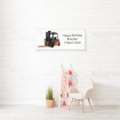 Voorlichting cartoon spandoek (Insitu)