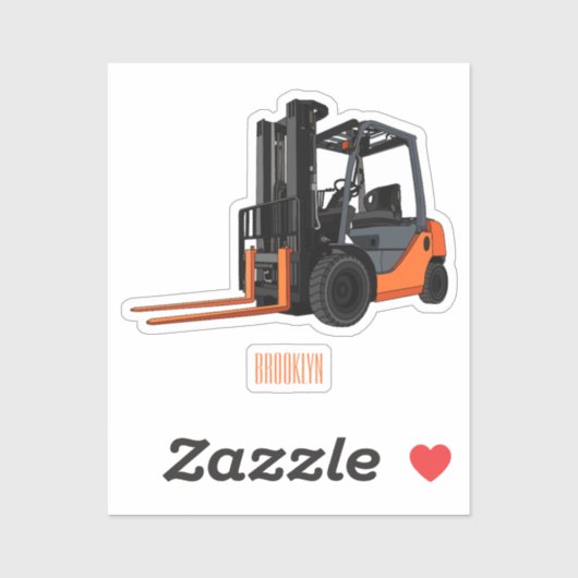 Voorlichting cartoon sticker (Vel)