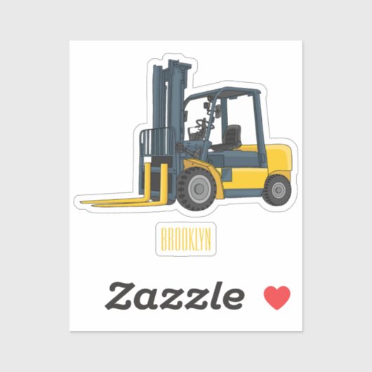 Voorlichting cartoon sticker (Vel)