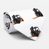 Voorlichting cartoon stropdas (Opgerold)