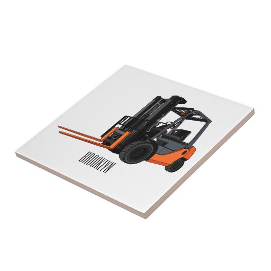 Voorlichting cartoon tegeltje (Zijkant)