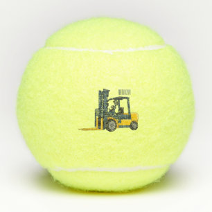 Voorlichting cartoon tennisballen