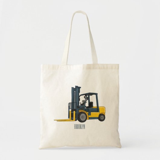 Voorlichting cartoon tote bag (Voorkant)