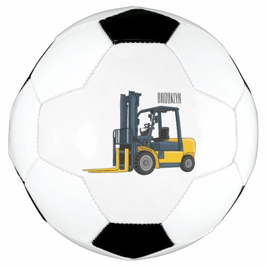 Voorlichting cartoon voetbal (Voorkant)