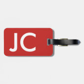 Voorlichting en ondersteuning van autistische kind bagagelabel (Achterkant horizontaal)