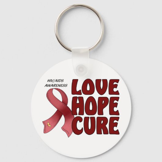 Voorlichting over aids sleutelhanger (Voorkant)
