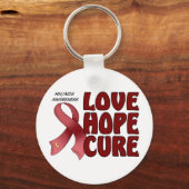 Voorlichting over aids sleutelhanger (Voorkant)