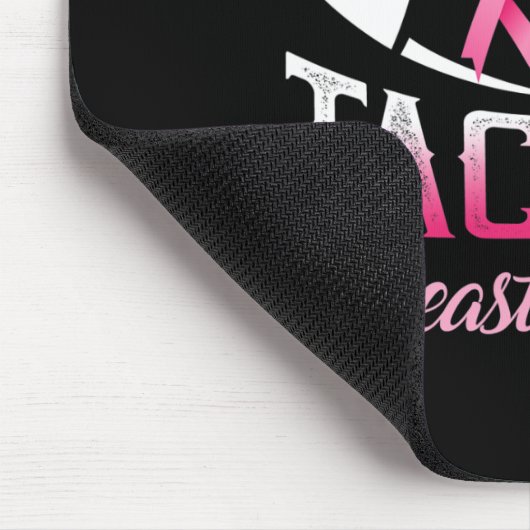 Voorlichting over borstkanker - Amerikaans Footbal Muismat (Hoek)