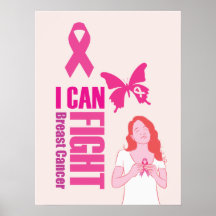 Voorlichting over borstkanker medisch poster