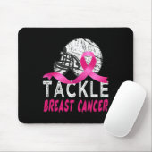 Voorlichting over borstkanker Overlevende Football Muismat (Met muis)
