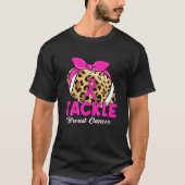 Voorlichting over borstkanker Roze lintje T-shirt (Voorkant)
