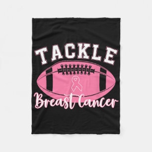 Voorlichting over borstkanker Roze lintstof Fleece Deken