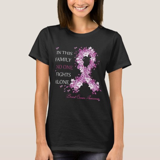 voorlichting over borstkanker t-shirt (Voorkant)