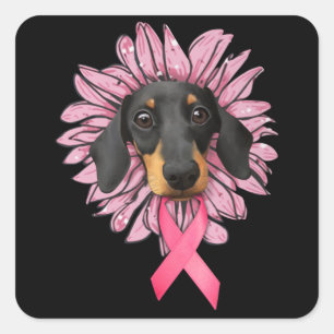 voorlichting over borstkanker vierkante sticker