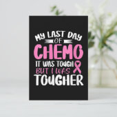 Voorlichting over borstkanker Vorige dag chemo Kaart (Staand voorkant)