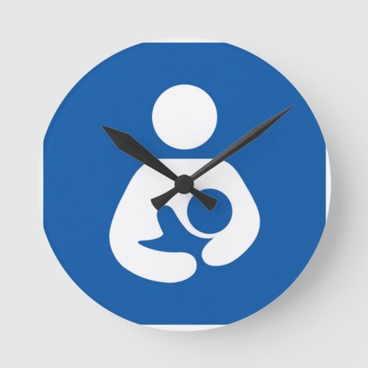 Voorlichting over borstvoeding ronde klok (Voorkant)