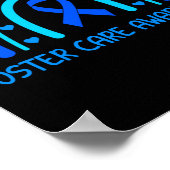 Voorlichting over de zorg Foster Care Adoption Poster (Hoek)