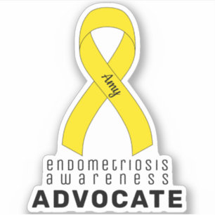 Voorlichting over endometriose Advocate vinylStick Sticker