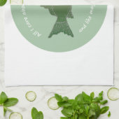 Voorlichting over Geviste vissenofferte Theedoek (Gevouwen)