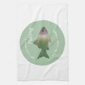 Voorlichting over Geviste vissenofferte Theedoek (Verticaal)