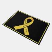 Voorlichting over kinderkanker deurmat (Schuin)