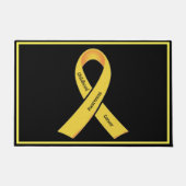 Voorlichting over kinderkanker deurmat (Voorkant)