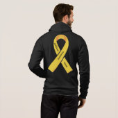 Voorlichting over kinderkanker hoodie (Achterkant volledig)