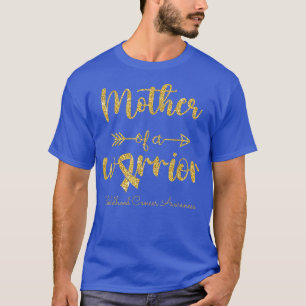 Voorlichting over kinderkanker moeder van een vrou t-shirt