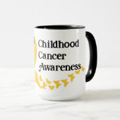 Voorlichting over kinderkanker mok (Voorkant rechts)