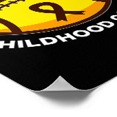 Voorlichting over kinderkanker - Overlevingsonders Poster (Hoek)