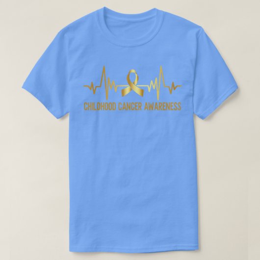 voorlichting over kinderkanker september kanker t-shirt (Design voorkant)