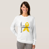 Voorlichting over kinderkanker t-shirt (Voorkant volledig)