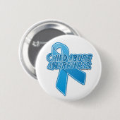 voorlichting over kindermisbruik ronde button 5,7 cm (Voorkant /achterkant)