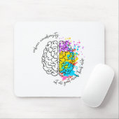 Voorlichting over neurodiversiteit muismat (Met muis)