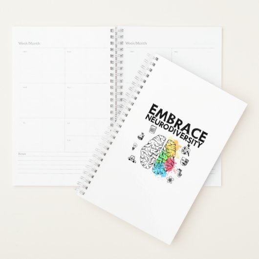 Voorlichting over neurodiversiteit planner (Display)