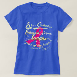 Voorlichting over ongeboren kanker t-shirt