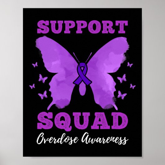 Voorlichting over overdosering op supportpletiegeb poster (Voorkant)