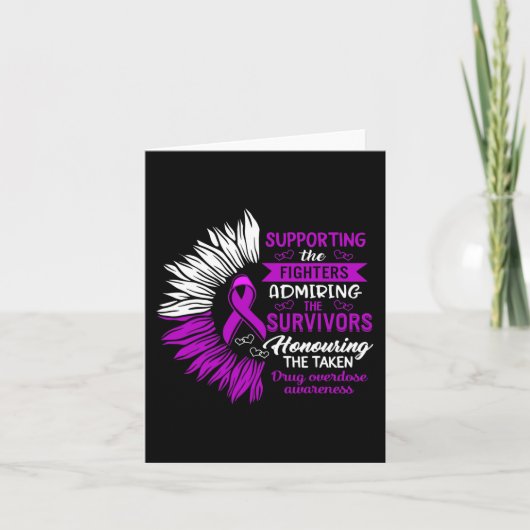 Voorlichting over overdosering van geneesmiddelen  kaart (Voorkant)