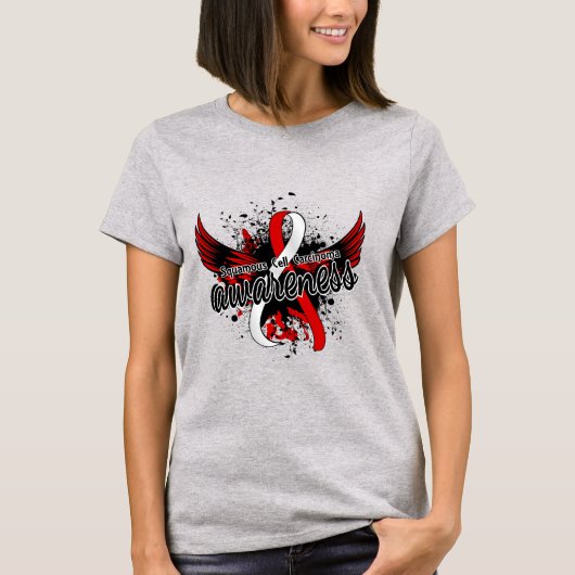 Voorlichting over plaveiselcelcarcinoom 16 t-shirt (Voorkant)