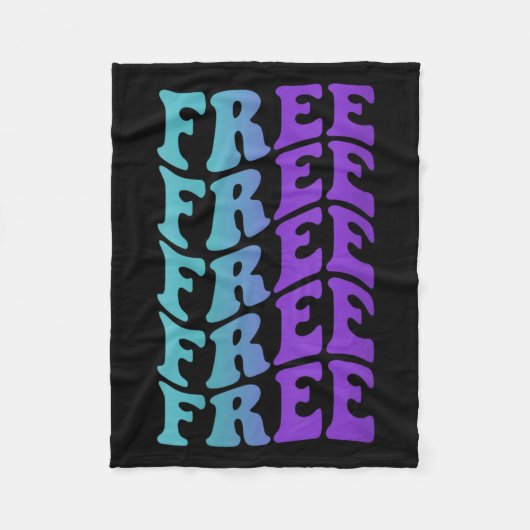 Voorlichting over preventie voor vrouwen fleece deken (Voorkant)