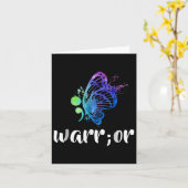 Voorlichting over zelfmoordpreventie door puntkomm kaart (Gele Bloem)