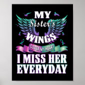 Voorlichting over zelfmoordpreventie Ik mis mijn z Poster (Voorkant)